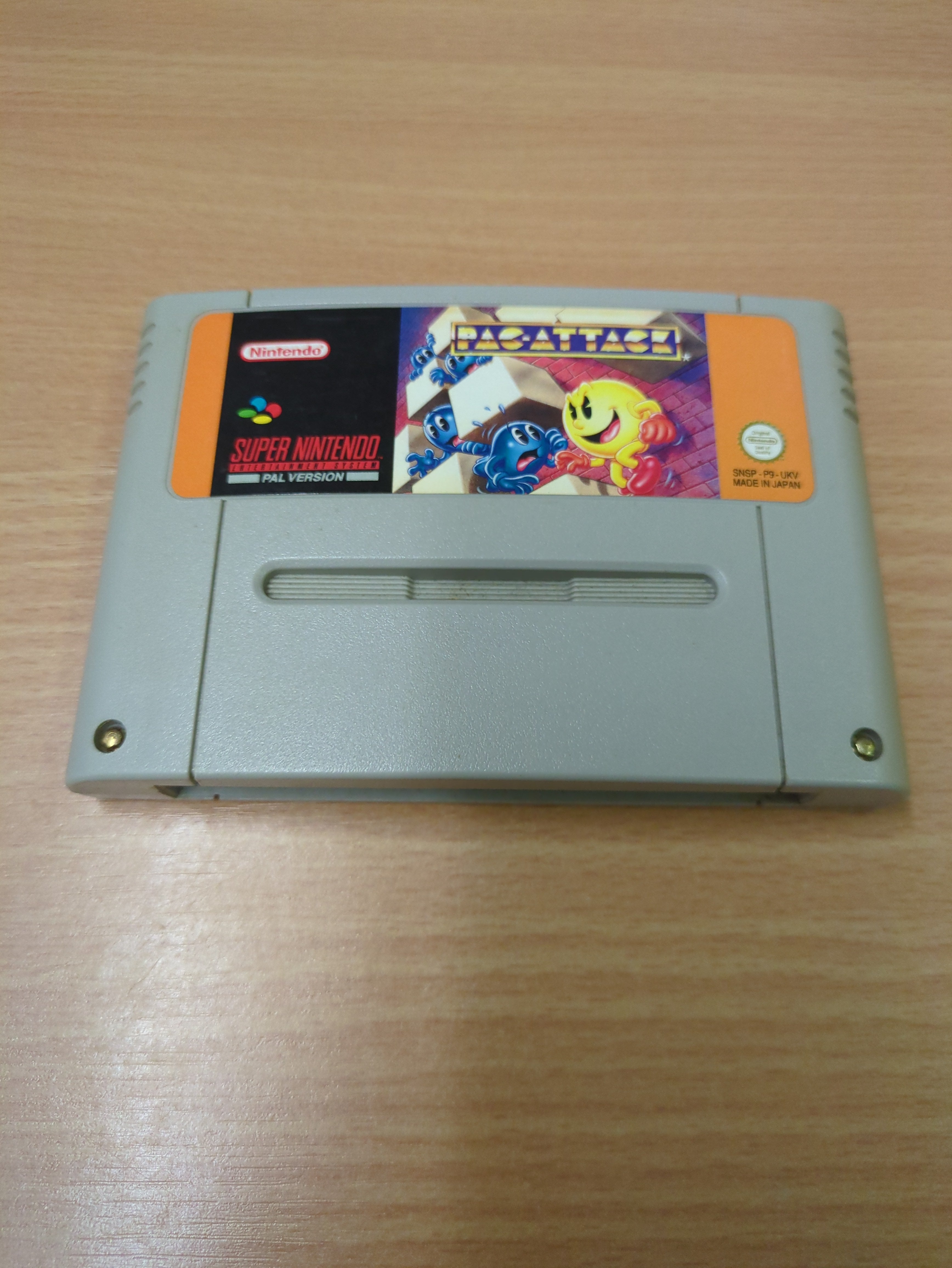 Pac-Attack Super Nintendo SNES game Cart Only Pac-Attack Super Nintendo SNES game Cart Only